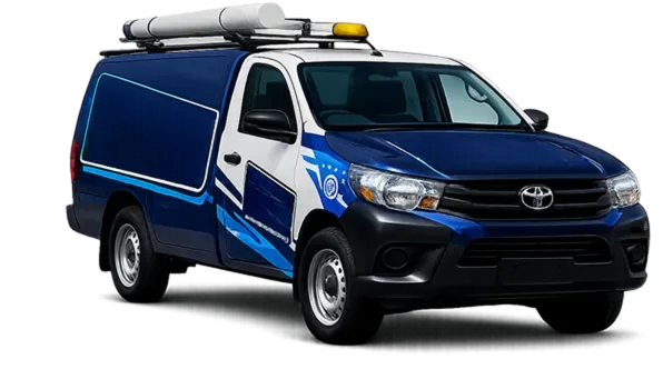 Service van on its way to a Campbelltown job